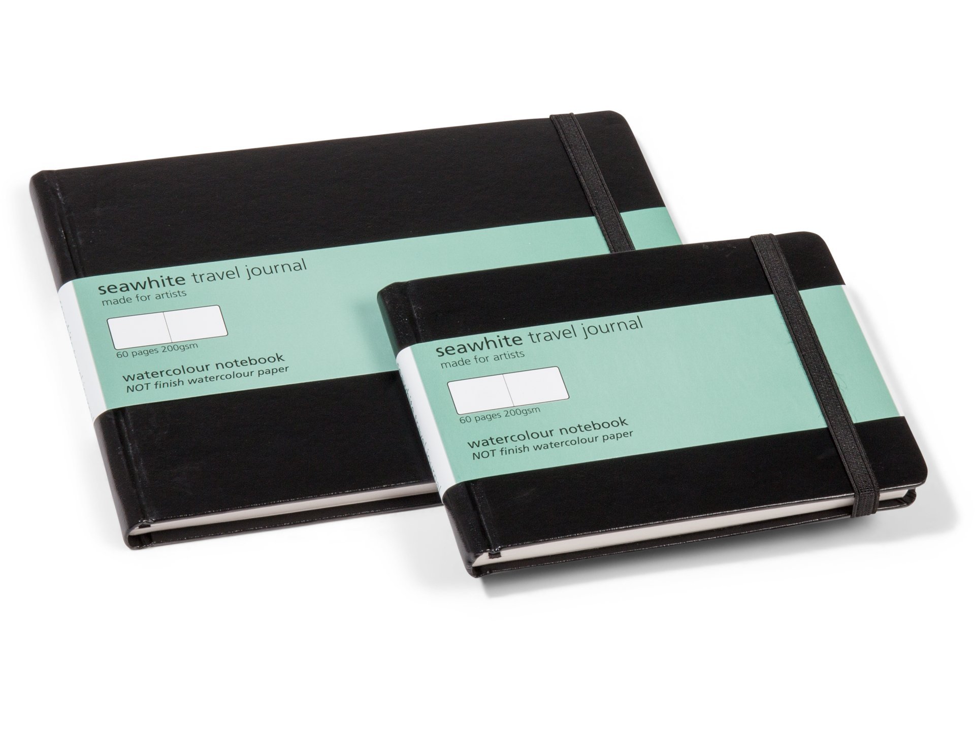 Seawhite Aquarellbuch Hardcover weiß 200 g/m²