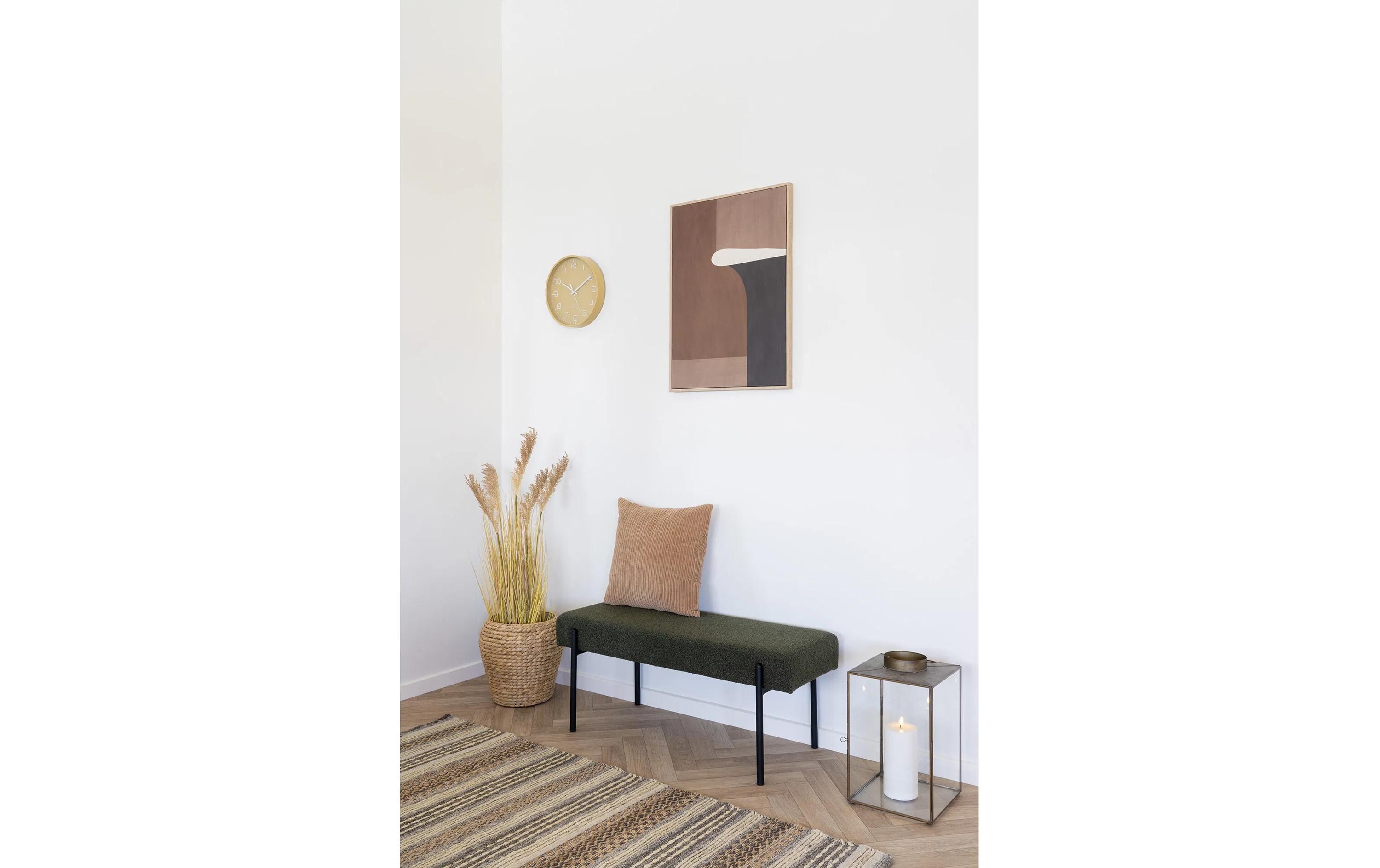 Sitzbank Swindon 100 x 42.5 cm, Grün<br>Polsterbank