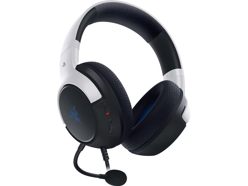 Razer Headset Kaira X Schwarz/Weiss Kabelgebundes Headset für PlayStation 5