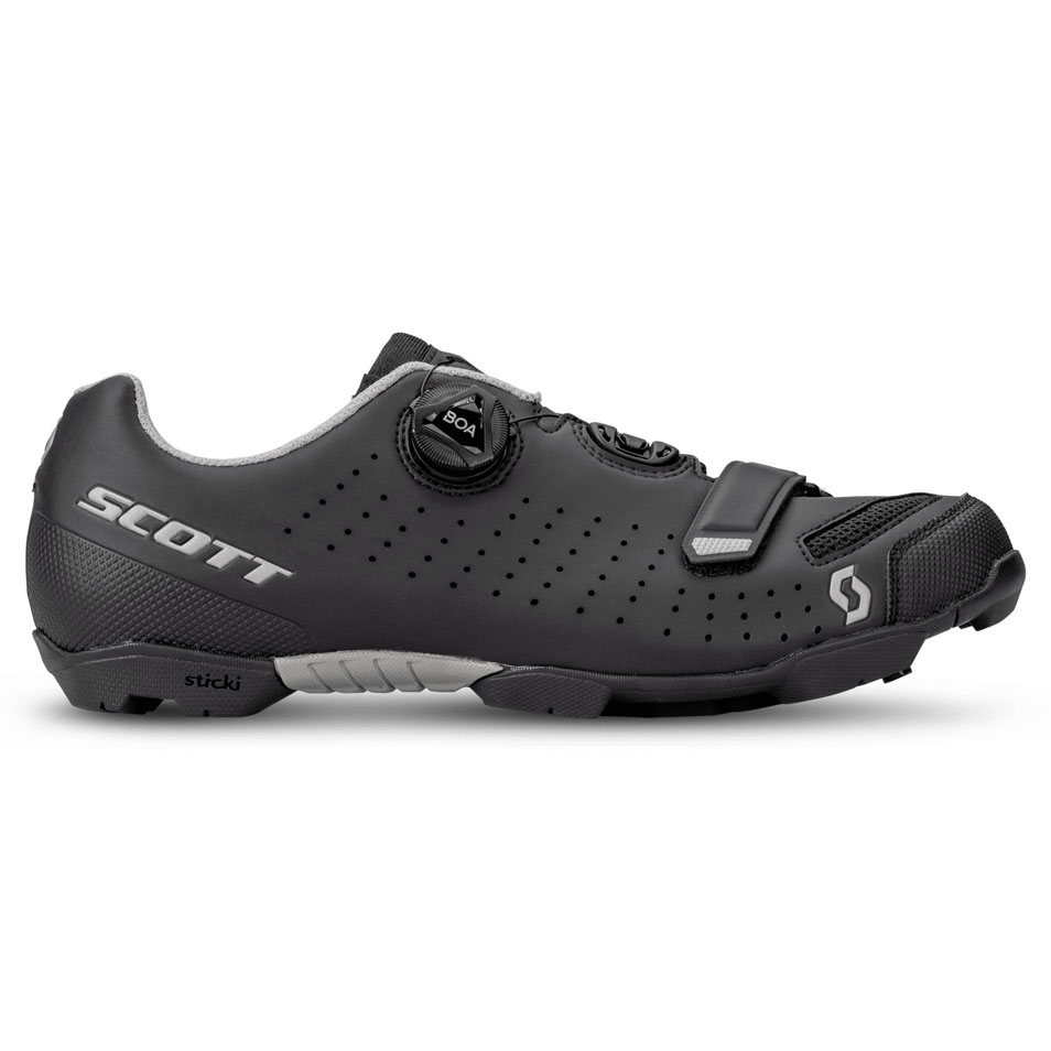 Scott Comp Boa Cykelsko Matt Black/Silver