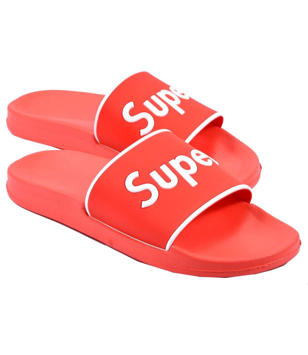 Claquette Femme SUPER D7569 ROUGE