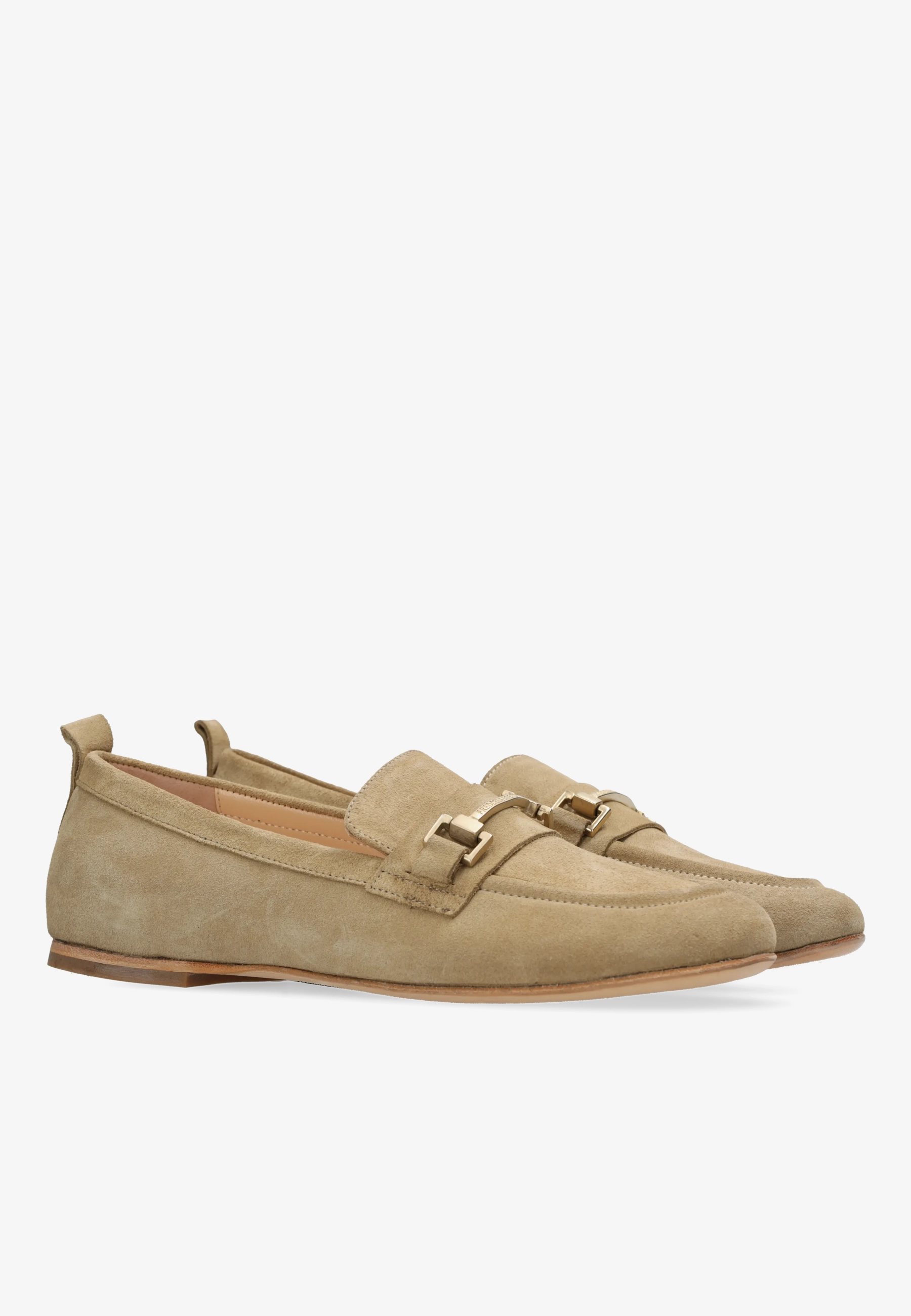 ELANA GOLDA LOAFER Suede Sand
