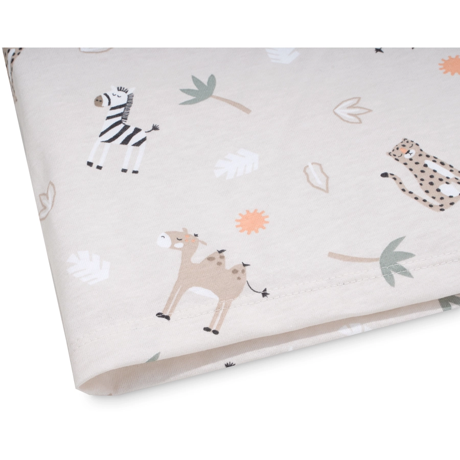 JULIUS ZÖLLNER Jersey Bezug Loop Comfy für Wickelauflagen Softy Savanne beige 85 x 75 cm
