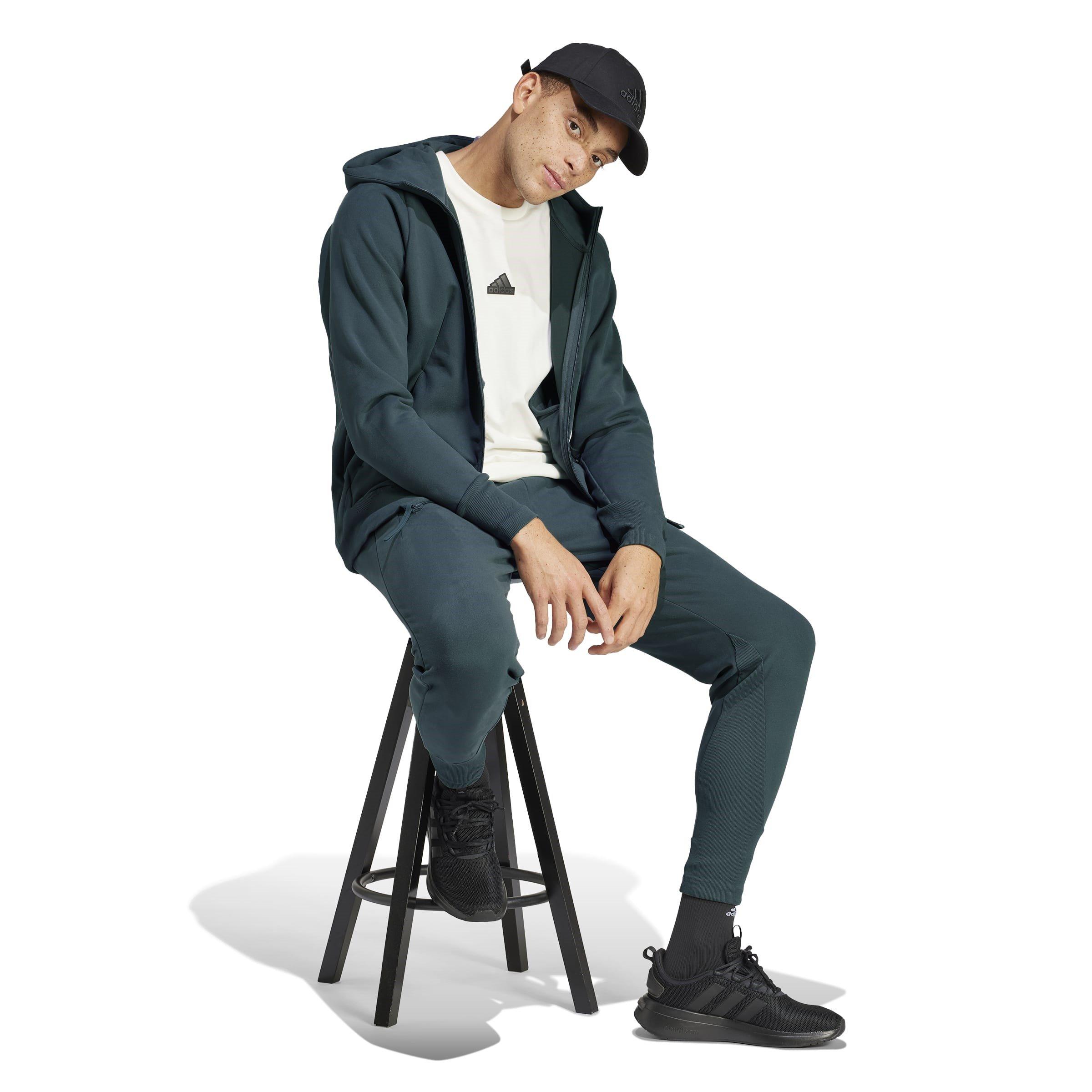 adidas Z.N.E. Winterized Full-Zip Hooded Track Jacket Mens