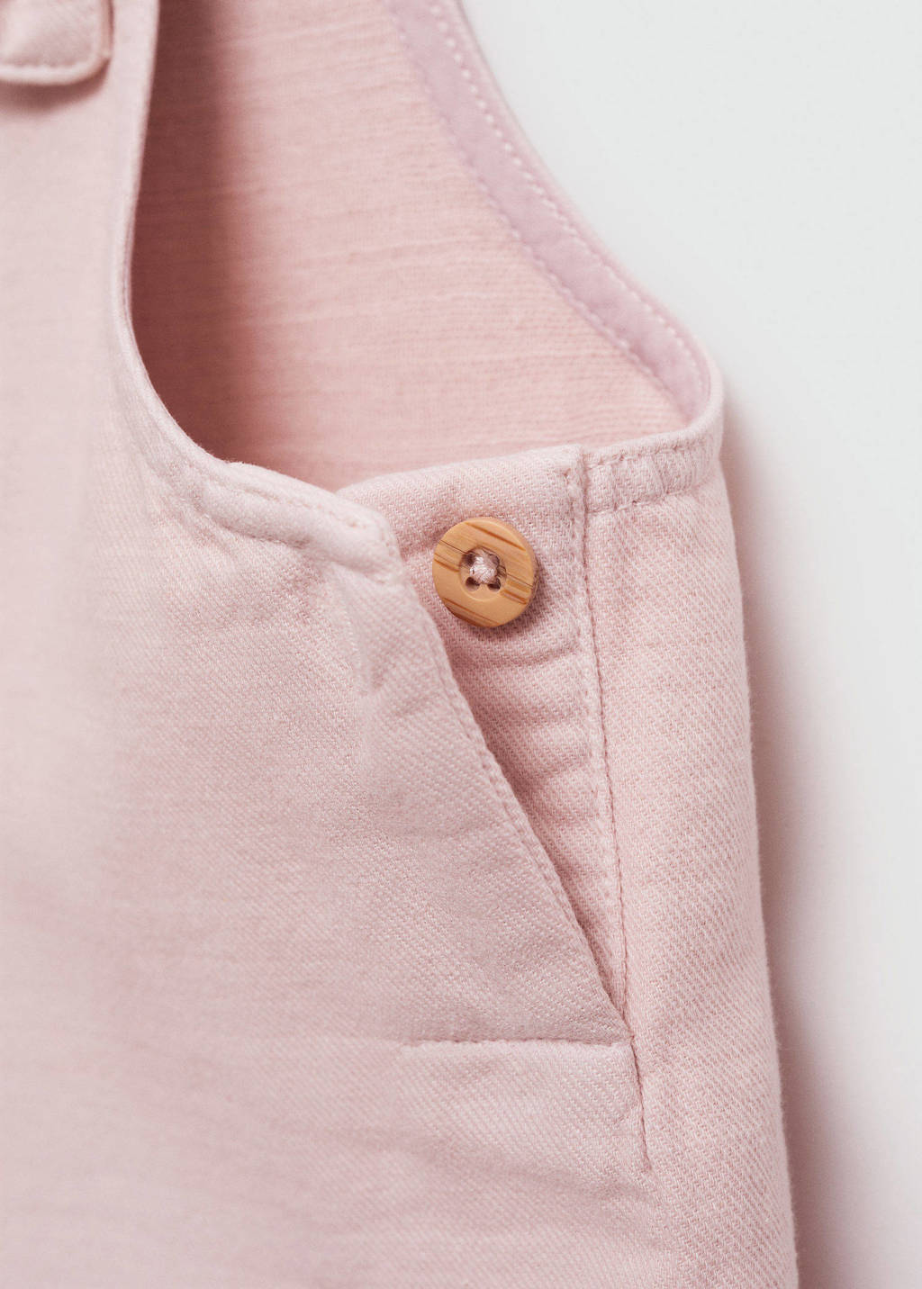 Mango Kids tuinbroek pastelroze