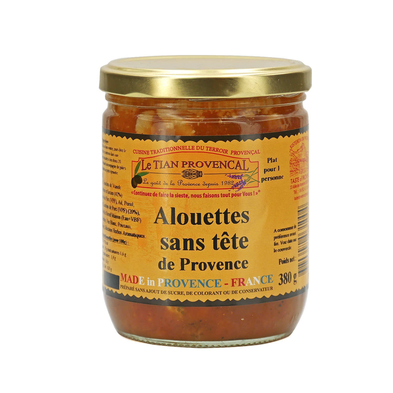 Alouettes sans tête - Tradition Provence