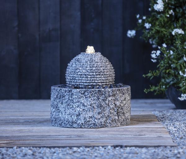 Dehner Granit-Gartenbrunnen Bern, ca. Ø42/H45
