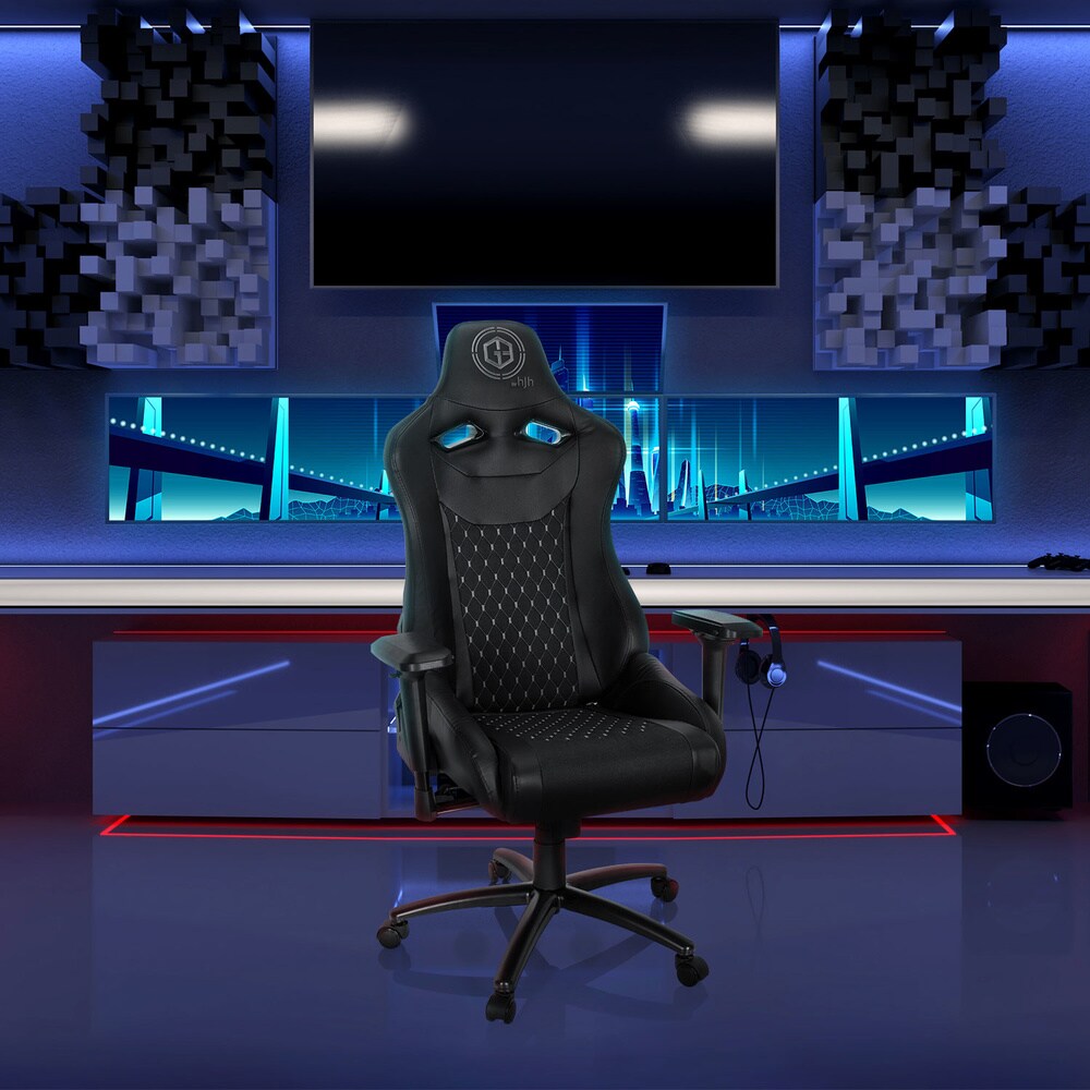 Gamingstuhl GAMEBREAKER SX 04 Stoff, Kunstleder mit Armlehnen hjh OFFICE