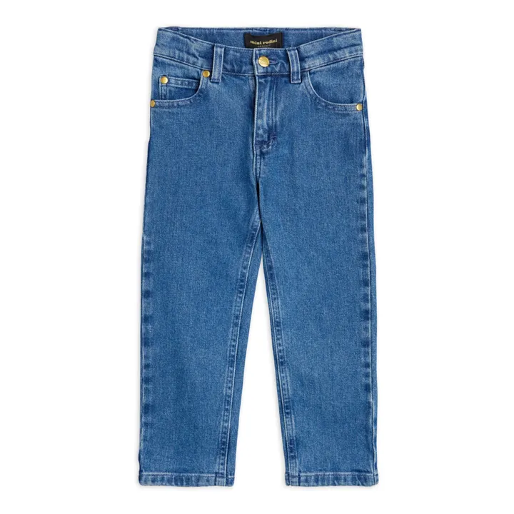 Mini Rodini Jean Coton Bio | Bleu