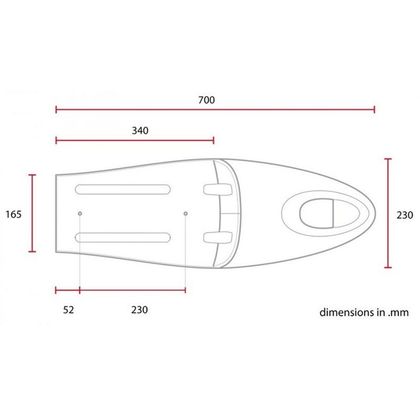 Selle confort Brazoline Deluxe Universel