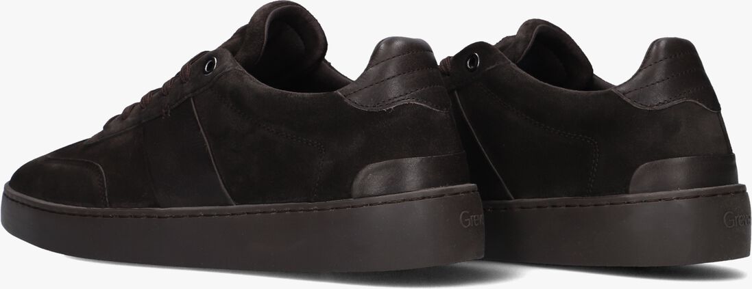 bruine greve lage sneakers wave 2223