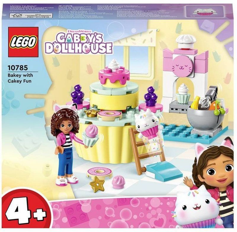 LEGO Gabby's Dollhouse Bakken met Cakey - 10785