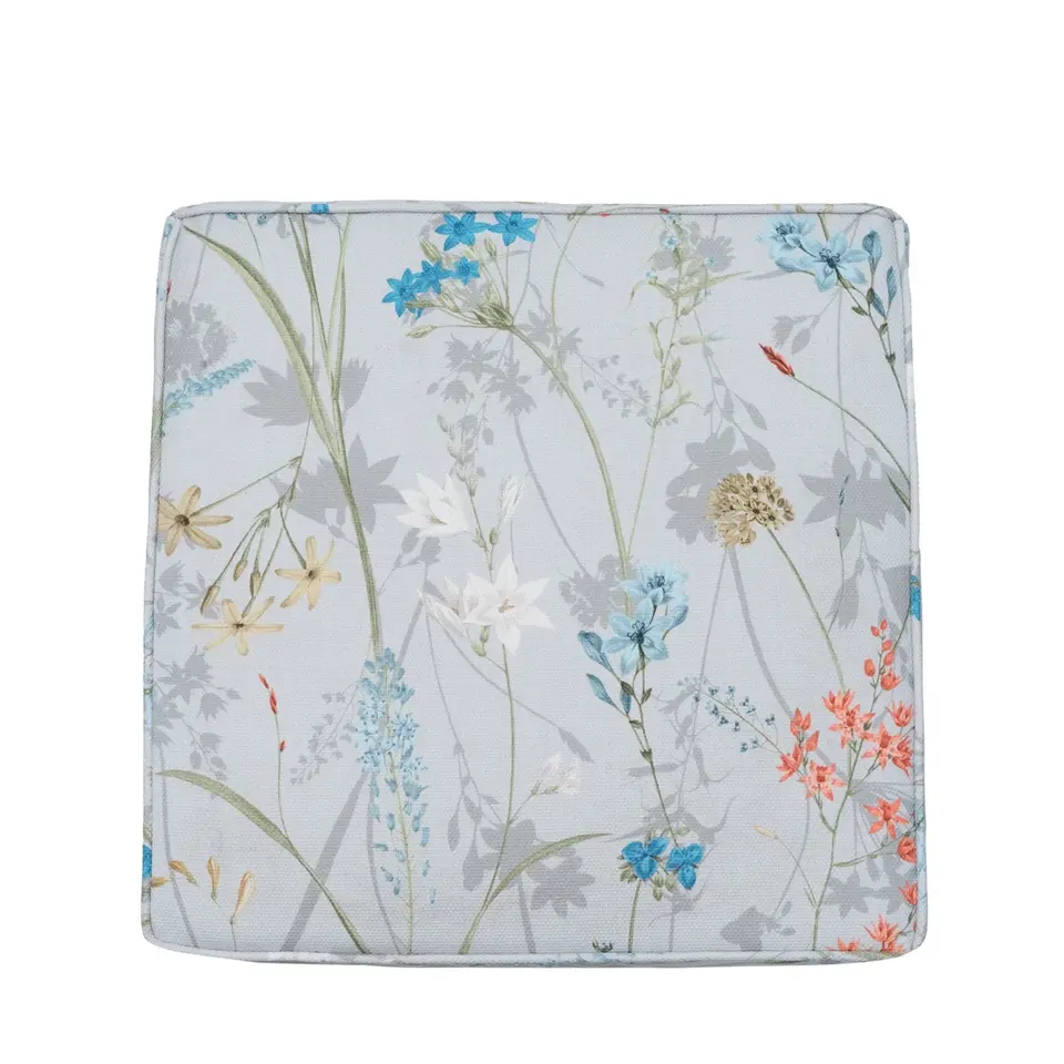 Madison - Zitkussen Donna azure canvas eco  - Ca. 40x40 cm - Set van 4
