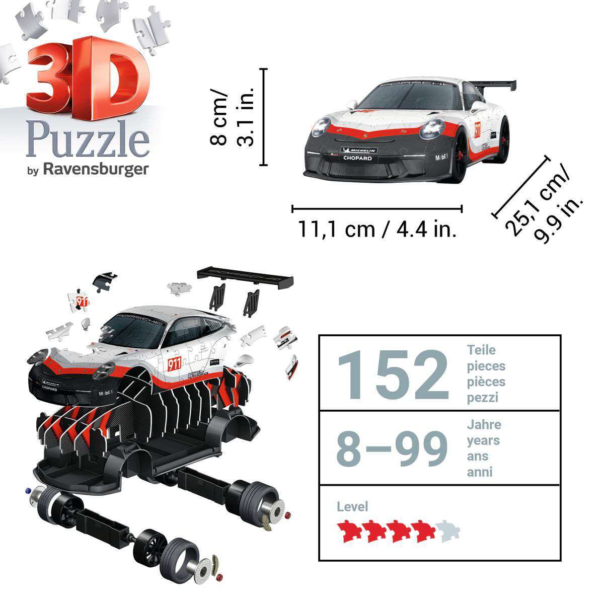 Ravensburger Spiel Porsche 911 GT3 Cup