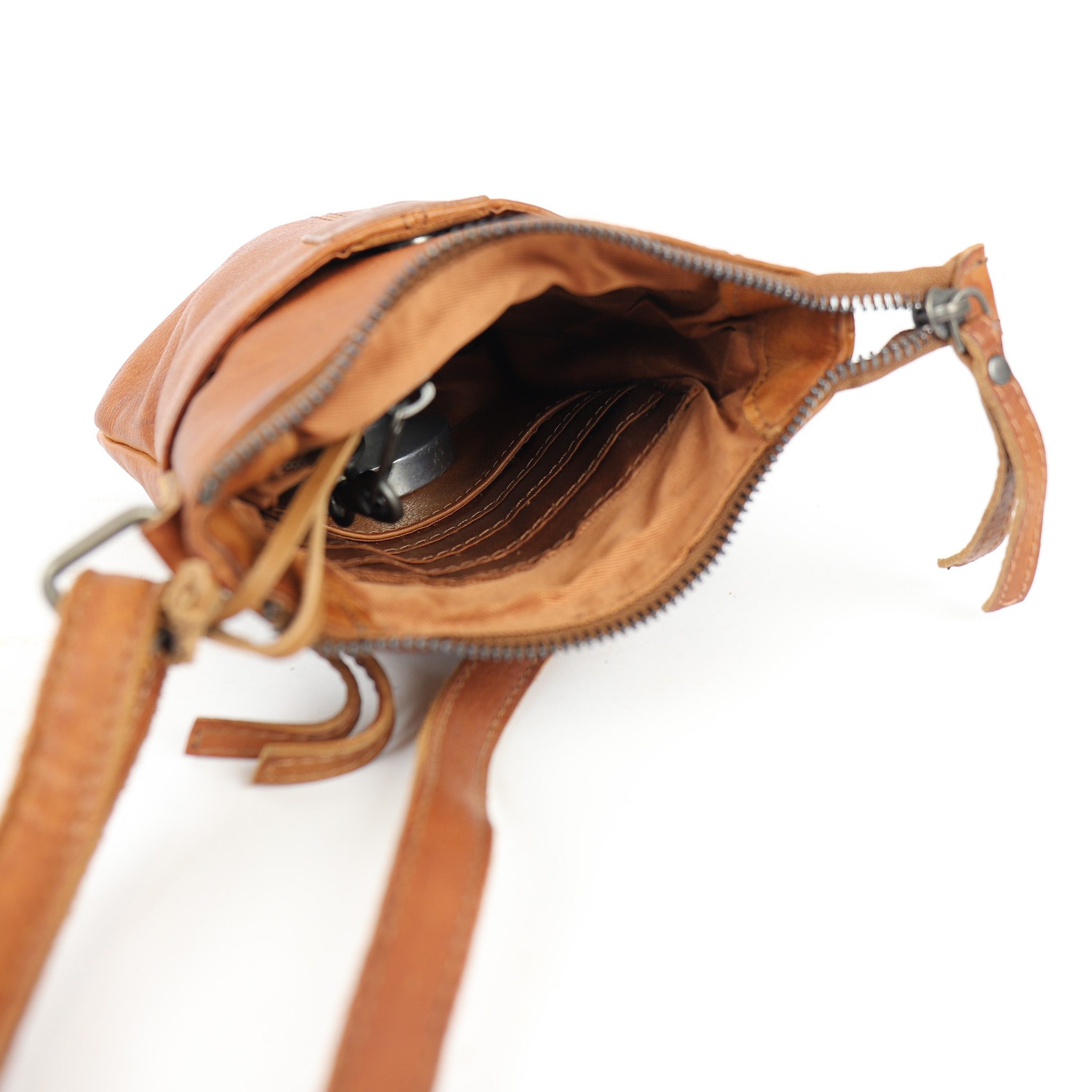 Bear Design Callisto Pelle Schoudertasje Davide Cognac CP2327