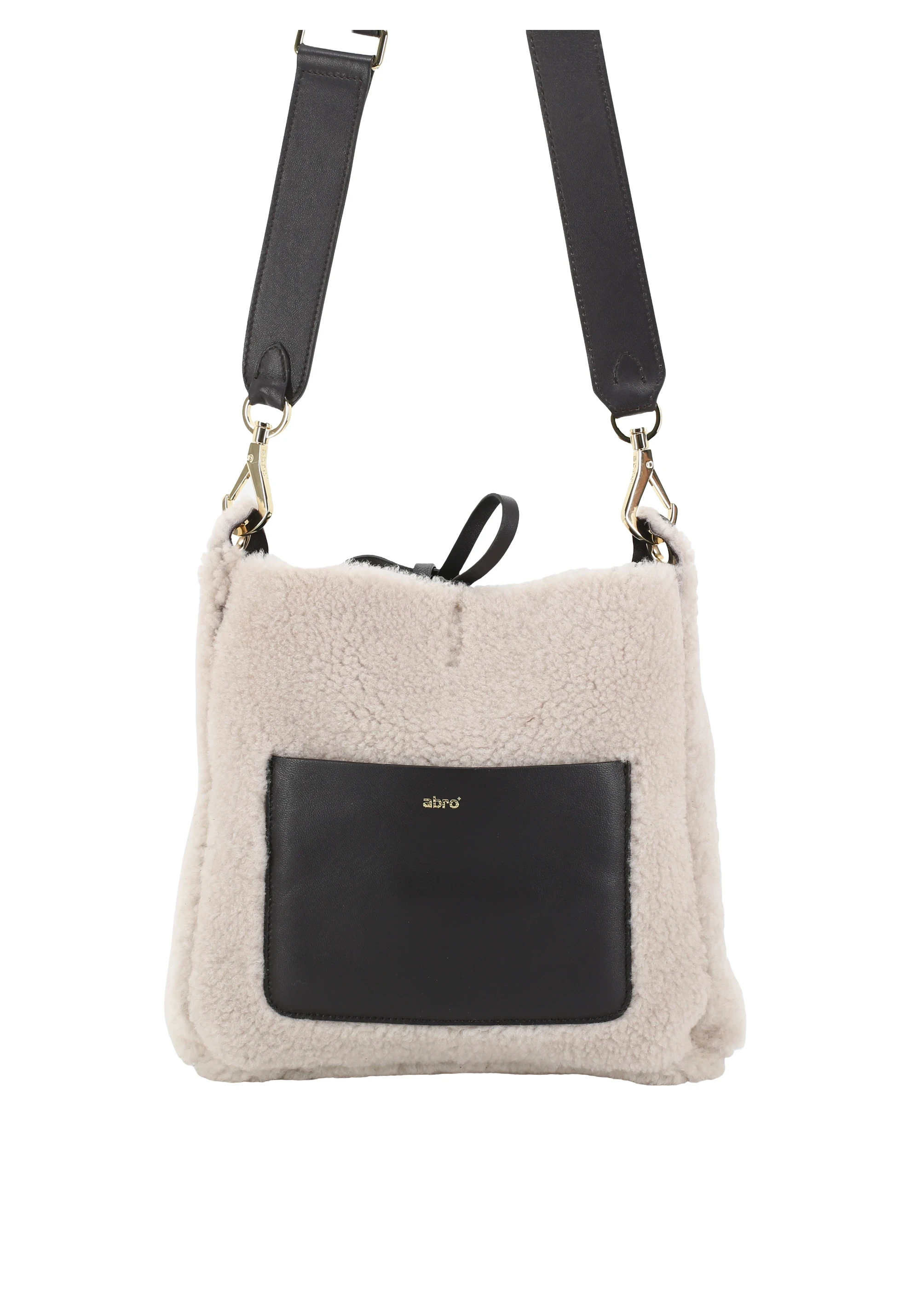 Cross body RAQUEL small Leather Shearling reversible Standard