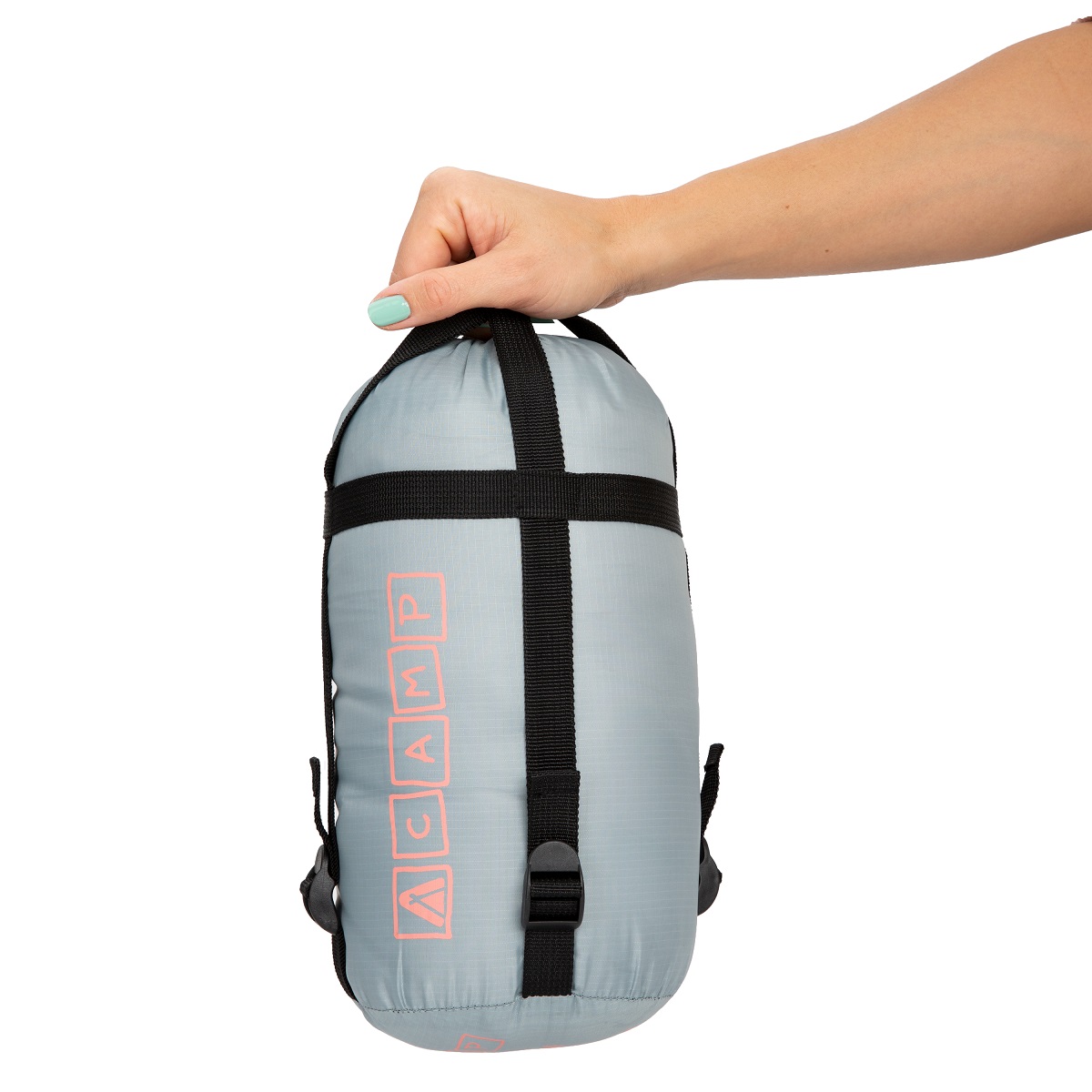 ACAMP Cameron 220 x 85 cm mummyslaapzak - Grey
