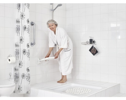 Eco witte opvouwbare douchestoel