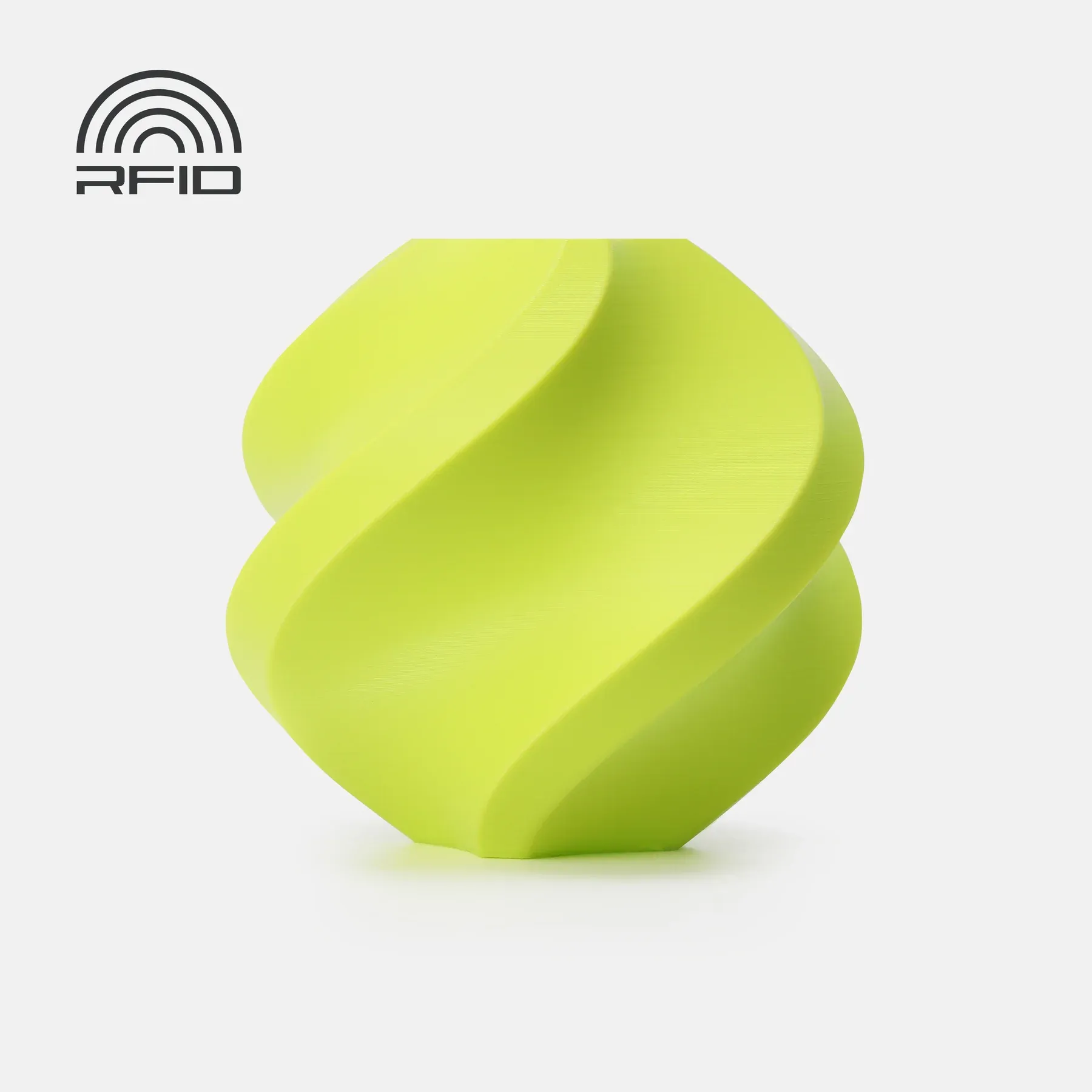 Bambu Lab  PLA Basic Bright Green, 1000 g / Refill    Leicht zu druckendes PLA mit glattem Oberflächenfinish in Bright Green
