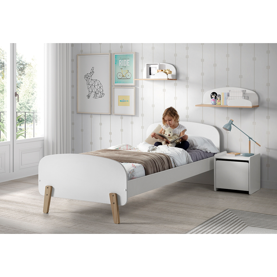 VIPACK Wandregal Kiddy 45 cm weiß