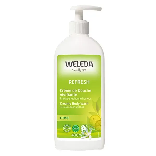 Creme de Banho Revigorante Cítrico Weleda 400ml