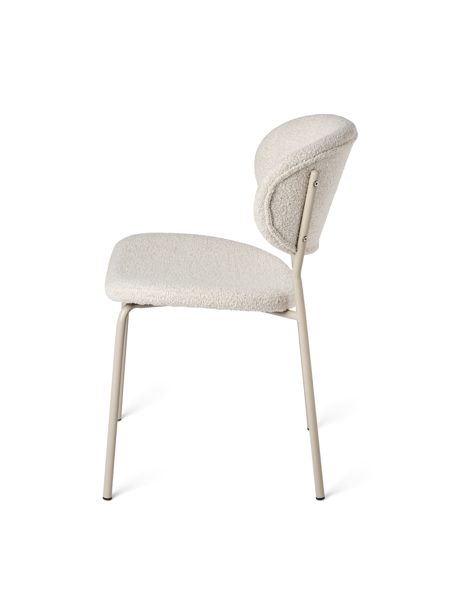 Stole i boucléstof 2-pak | 56 x 47,5 x 80,5 cm. 2 stk. | Off White