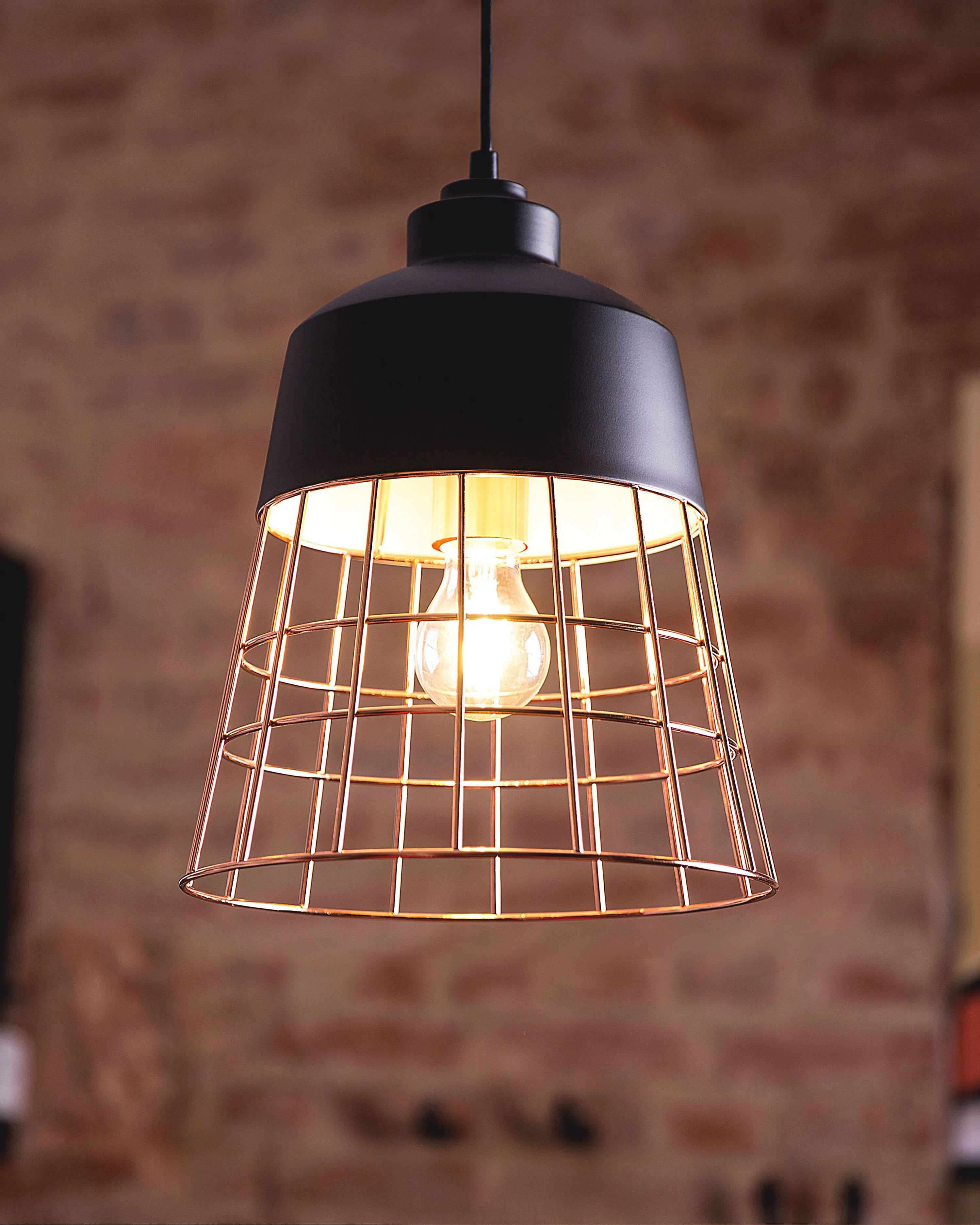 Hanglamp MONTE Metaal Zwart