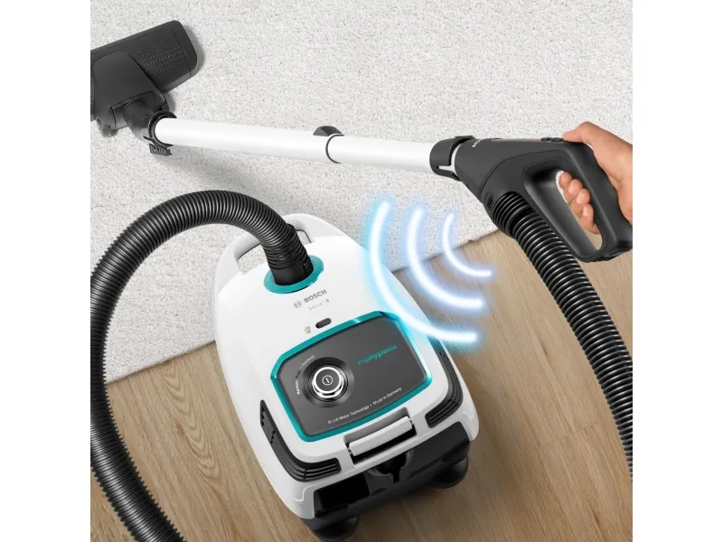 Bosch Serie | 6 ProHygienic BGL6HYG1 - Støvsuger - beholder - pose - hvid/sort