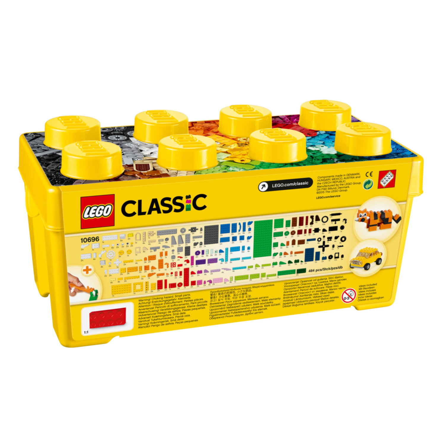 LEGO® Classic 10696 Mittelgrosse Bausteine 4+Jahre