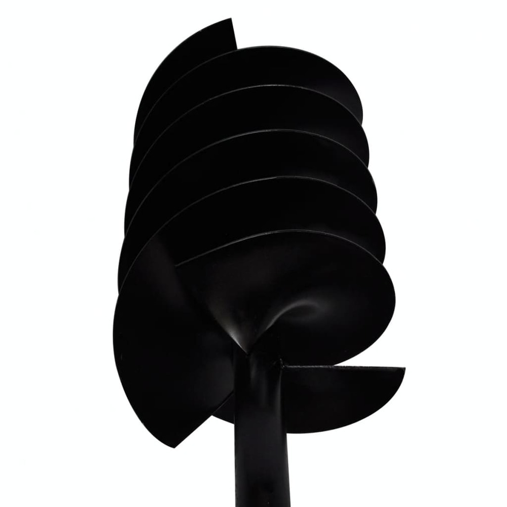 Bêche et tarière manuelle 200 mm avec rallonge 13 m acier