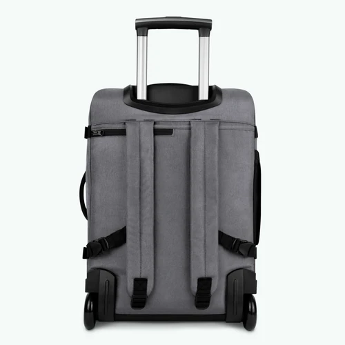 Valise souple 2 roues small Getaria gris