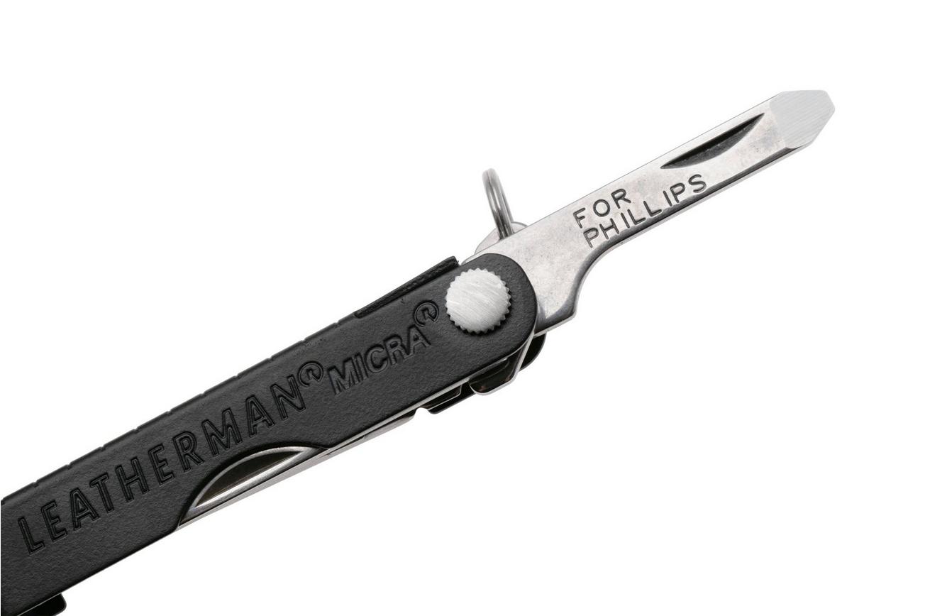 Leatherman Micra Jet Black 833179 sleutelhanger multitool