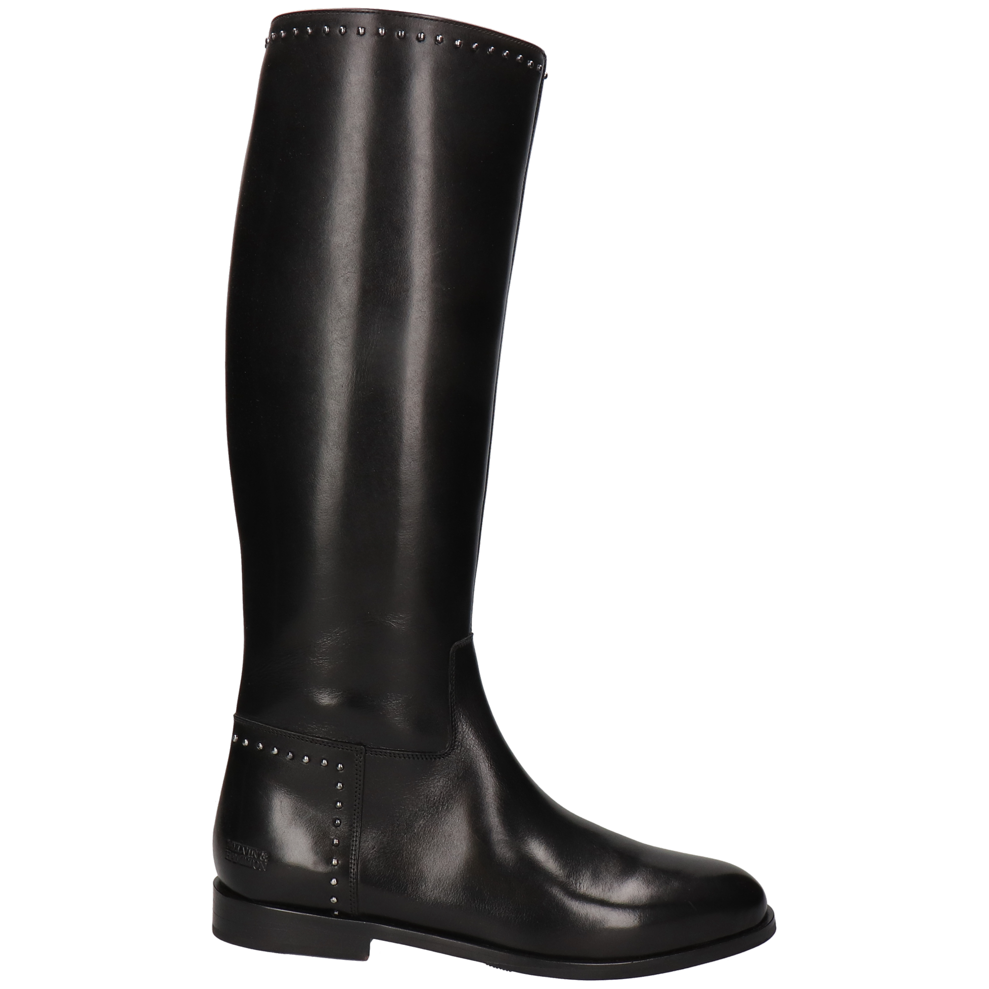 SUSAN 53 - Bottes à talon plat | Noir