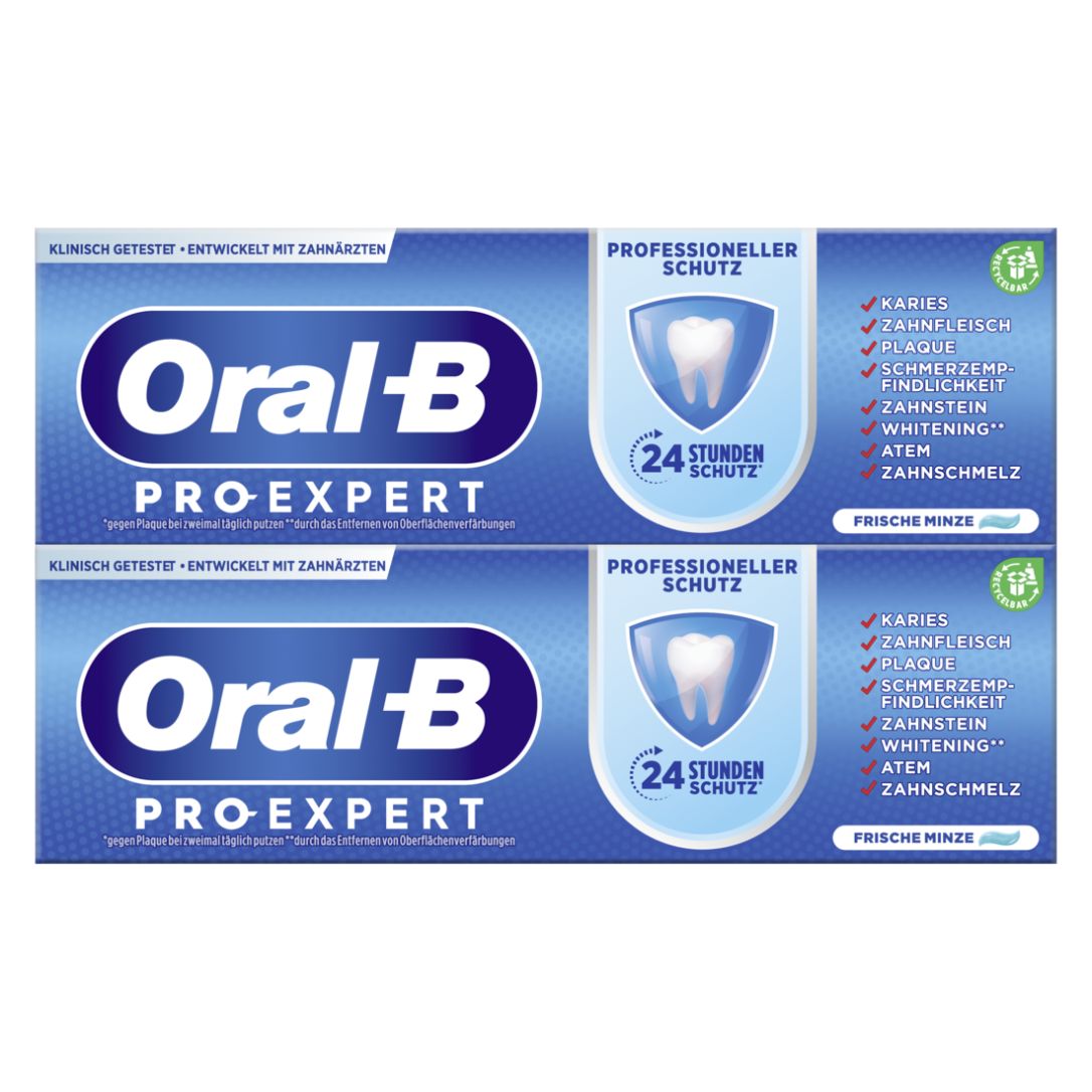 Oral-B Pro-Expert Professioneller Schutz Zahncreme 2x75 ml