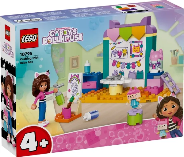 LEGO Gabby's Dollhouse 10795 Kreatid med Æskebarn