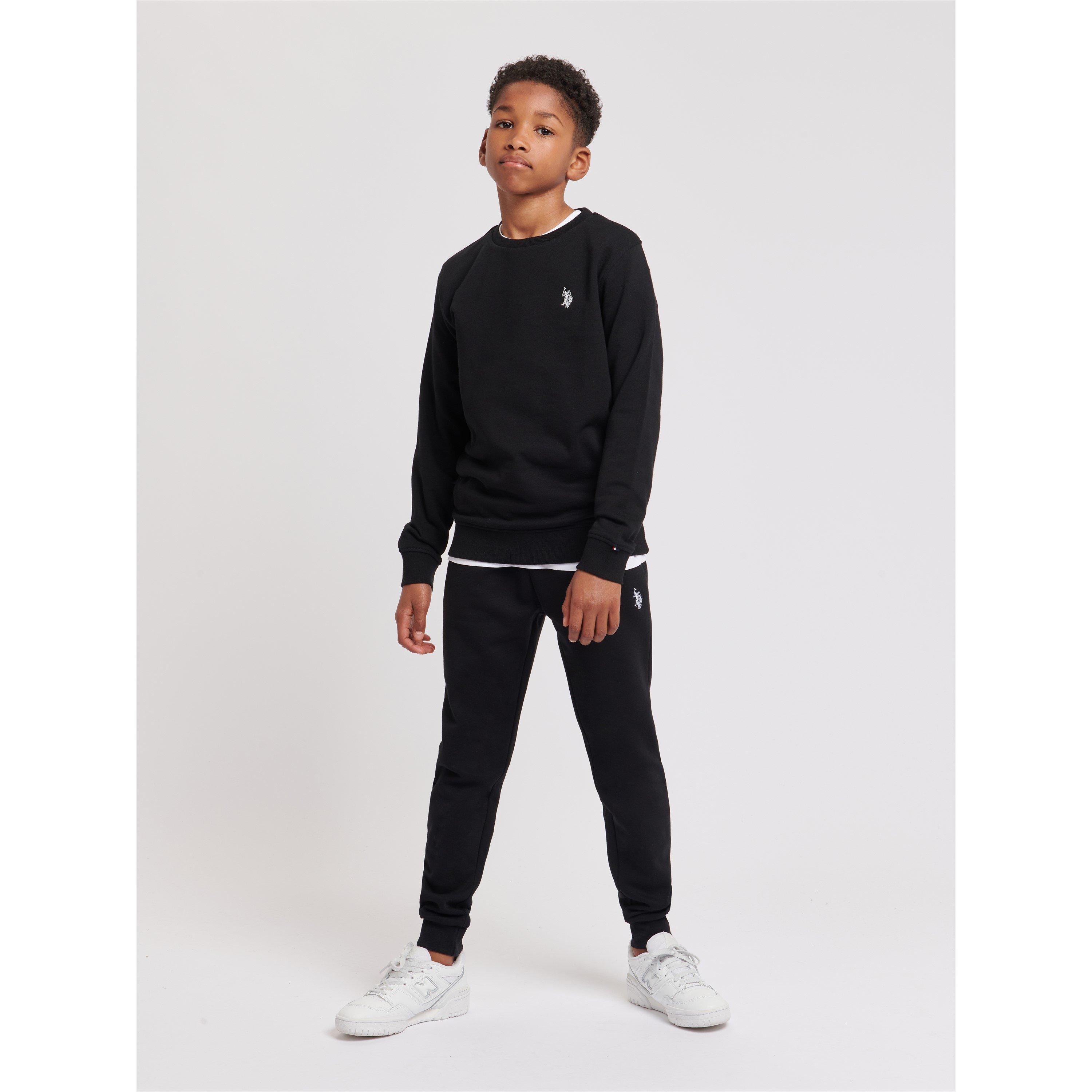 US Polo Assn USPA Double Horseman Crewneck Sweater Juniors