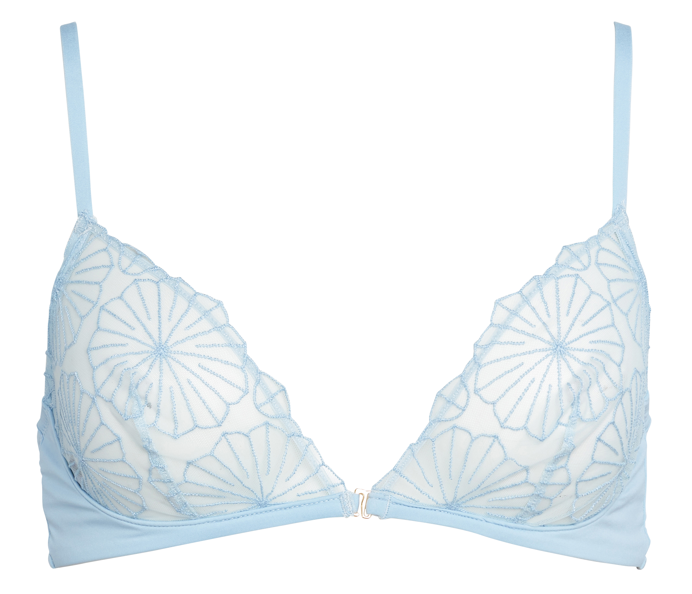 DALIA - Soutien-gorge triangle en dentelle | Bleu
