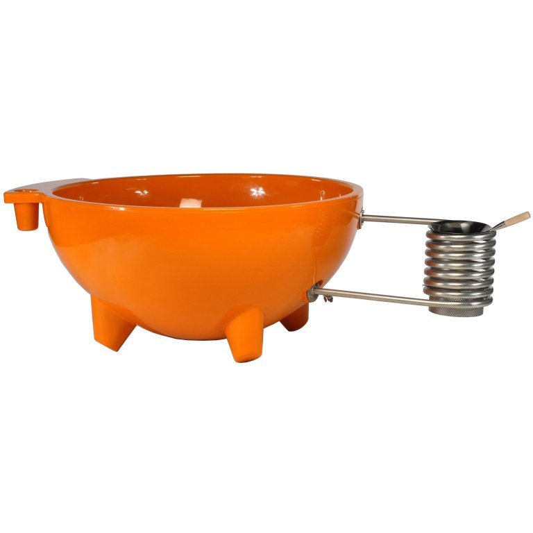 Weltevree Dutchtub Original hottub houtgestookt oranje