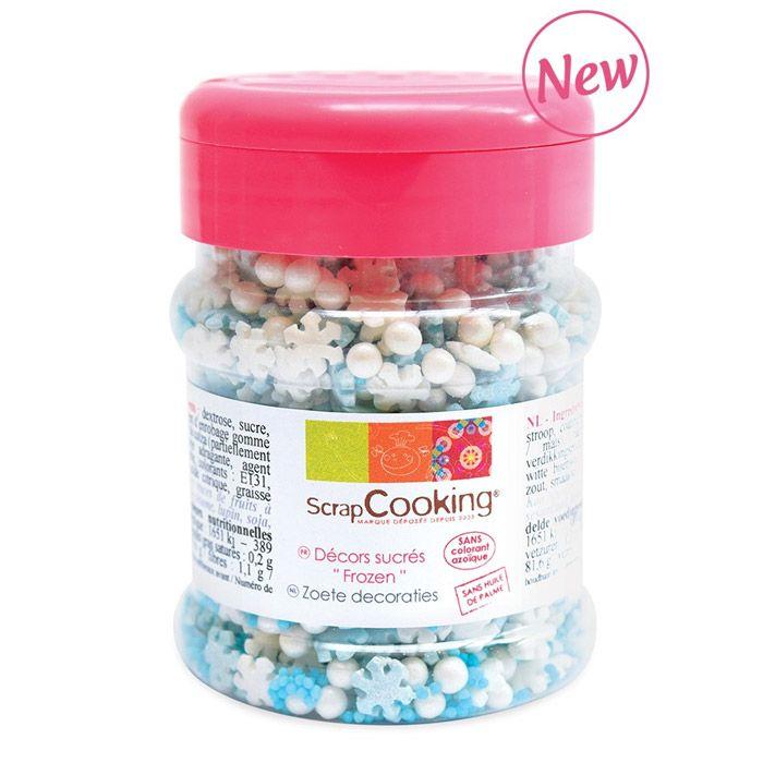 Décors sucrés La Reine des Neiges - pot 50 g Scrapcooking