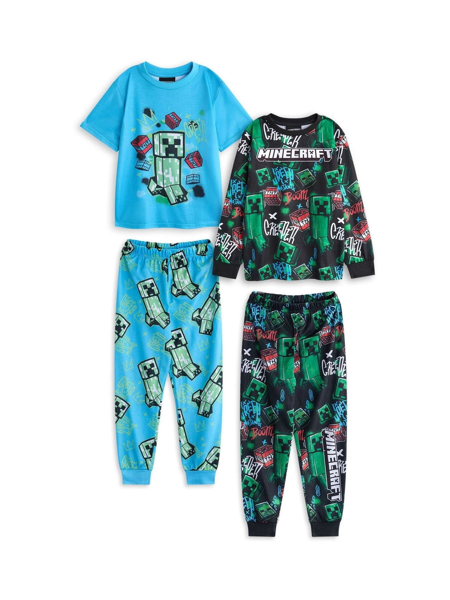 Vanilla Underground Minecraft Pyjama's 2 Pack