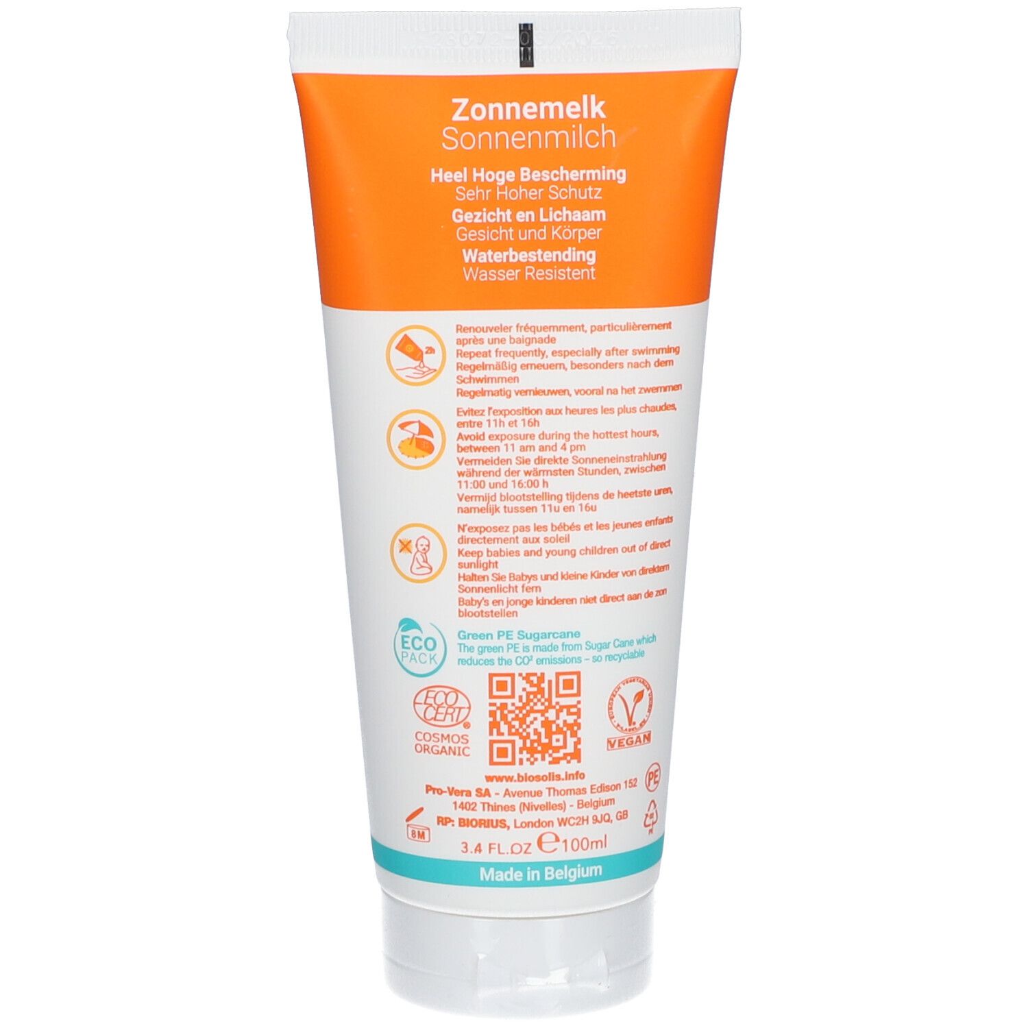 BIOSOLIS® Sonnenmilch Kids LSF 50+