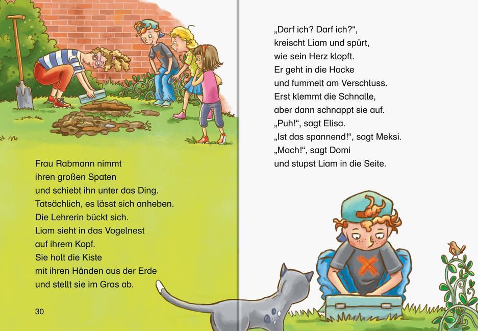 Ein Schatz auf dem Schulhof - Leserabe ab 2. Klasse - Erstlesebuch für Kinder ab 7 Jahren