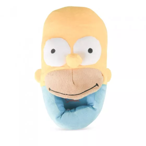 Chaussons peluche Homer JAUNE SIMPSONS
