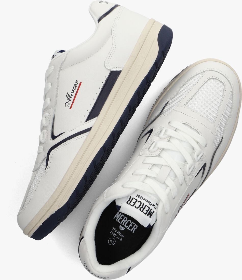 MERCER AMSTERDAM witte mercer amsterdam lage sneakers the player men
