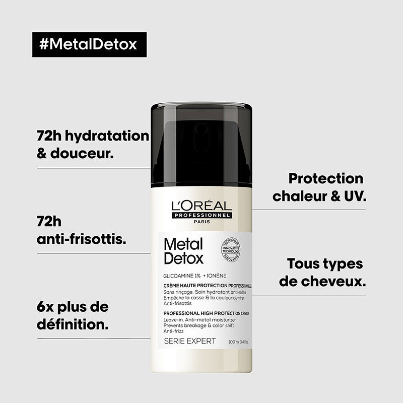Crème haute protection anti-métal Métal Detox