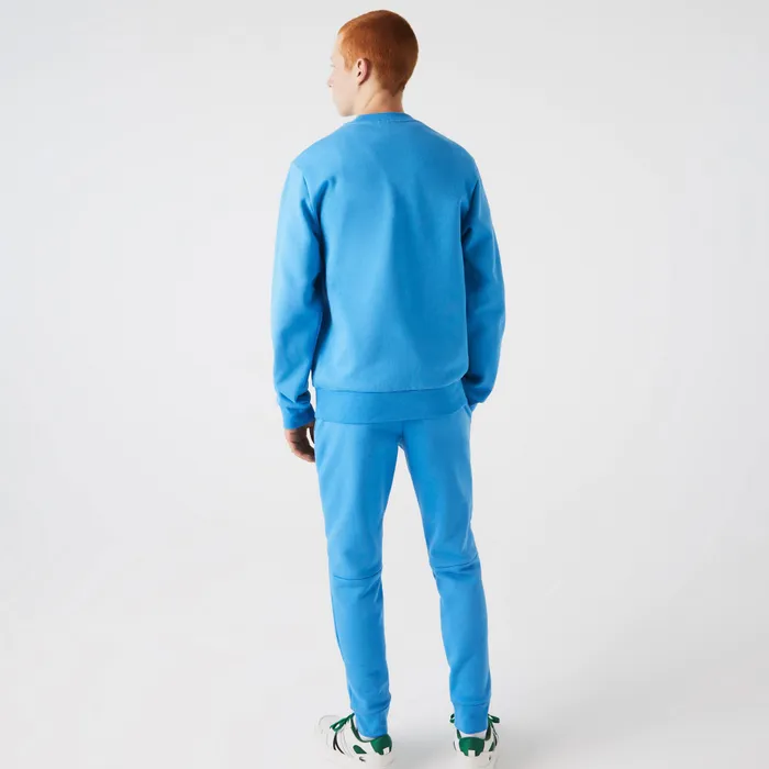 Lacoste Bio Cotton Fleece Crew Sweater Heren