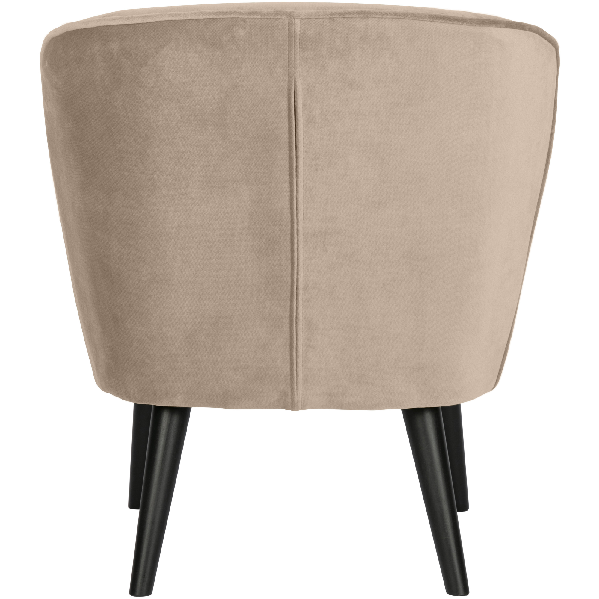 Fauteuil Sara Sara Fauteuil - Fluweel - Khaki