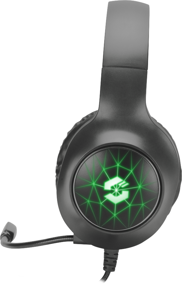 Speedlink - VIRTAS Illuminated 7.1 Gaming Headset, sort