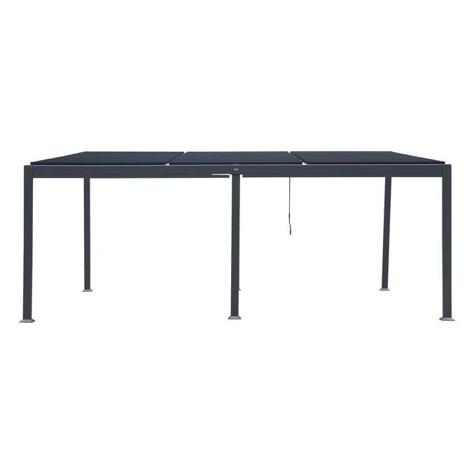 Pergola bioclimatique AVILA Graphite