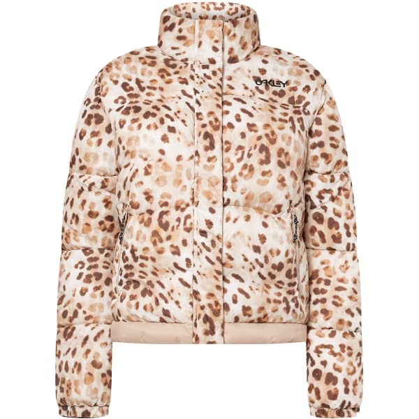 Doudoune ski OAKLEY WMNS TNP PUFFY JACKET CHEETA TD PRINT